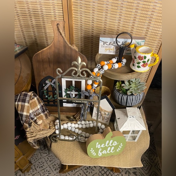 Other - Farmhouse/boho Rustic Home Accents Bundle #7